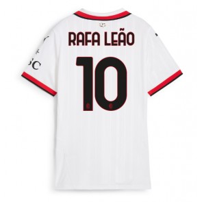 AC Milan Rafael Leao #10 Dámské Venkovní Dres 2024-25 Krátký Rukáv